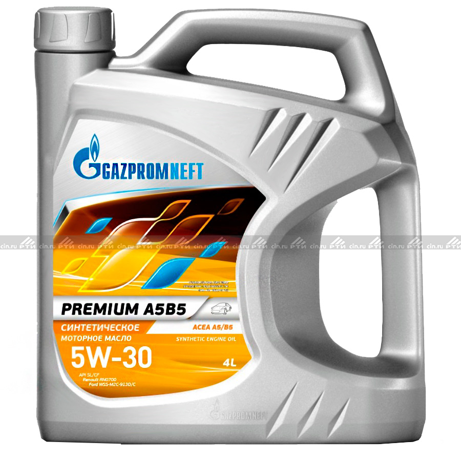 Масло моторное Газпромнефть Premium 5W30 A5B5 4л Масло моторное Газпромнефть Premium 5W30 A5B5 4л