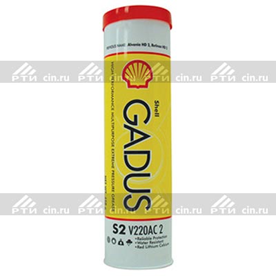 Смазка для подшипников электродвигателей SHELL Gadus S2 V100 2 в тубе 400гр Смазка для подшипников электродвигателей SHELL Gadus S2 V100 2 в тубе 400гр