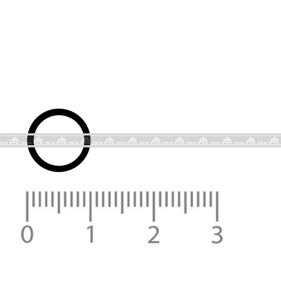 Кольцо уплотнительное 008,0-2,0