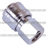 Быстроразъем пневматический с клапаном - внутренняя резьба F3/8", ТЕХМАШ 12020  от магазина ЦИН