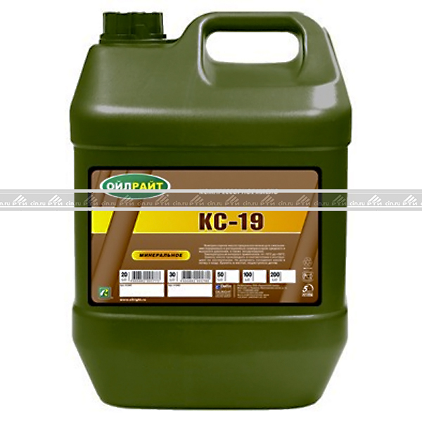 Масло компрессорное КС-19 OIL RIGHT 10л