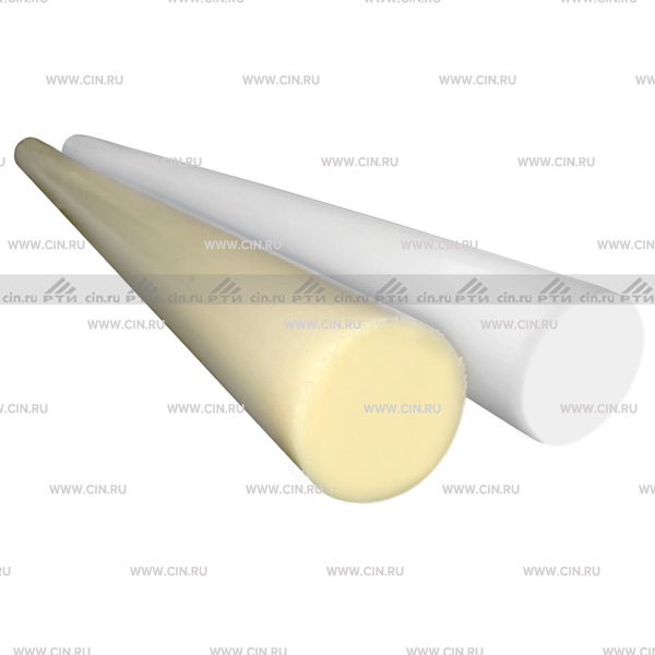 Капролон ПА-6 стержень ø 120 мм, L1000 мм, (вес ~ 13,35 кг) высший сорт