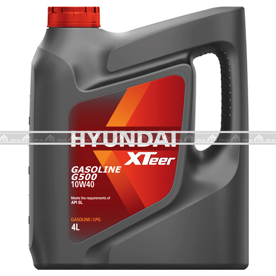 Масло моторное HYUNDAI XTeer Gasoline G500 10W40 п/с 4л Масло моторное HYUNDAI XTeer Gasoline G500 10W40 п/с 4л