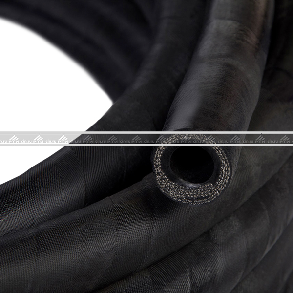 Рукав напорный с текстильным каркасом ø 12 мм, 10атм, (бензин), ГОСТ 18698-79