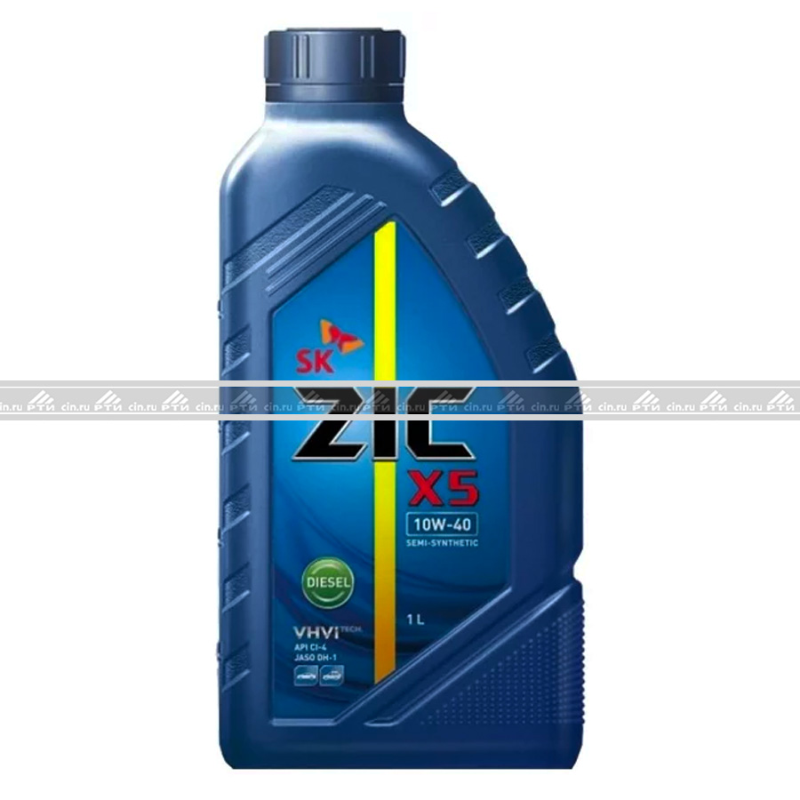 Масло моторное ZIC X5 10W40 Diesel CI-4/SL п/с 1л Масло моторное ZIC X5 10W40 Diesel CI-4/SL п/с 1л