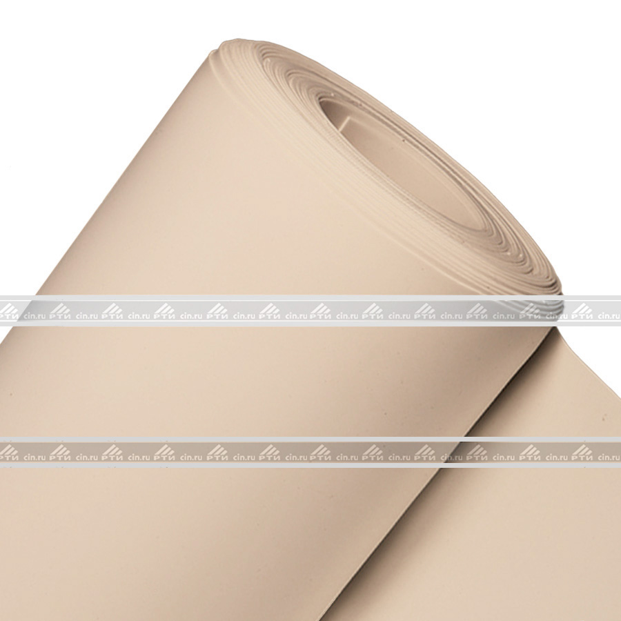 Вакуумная резина лист 1 мм, ~800 мм рулонная, (КЩС), вес ~0,7 кг/пог.м