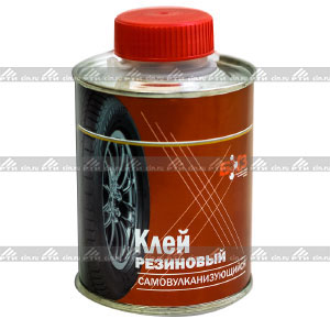 Клей резиновый самовулканизующийся жестяная банка 440гр БХЗ 11409 Клей резиновый самовулканизующийся жестяная банка 440гр БХЗ 11409