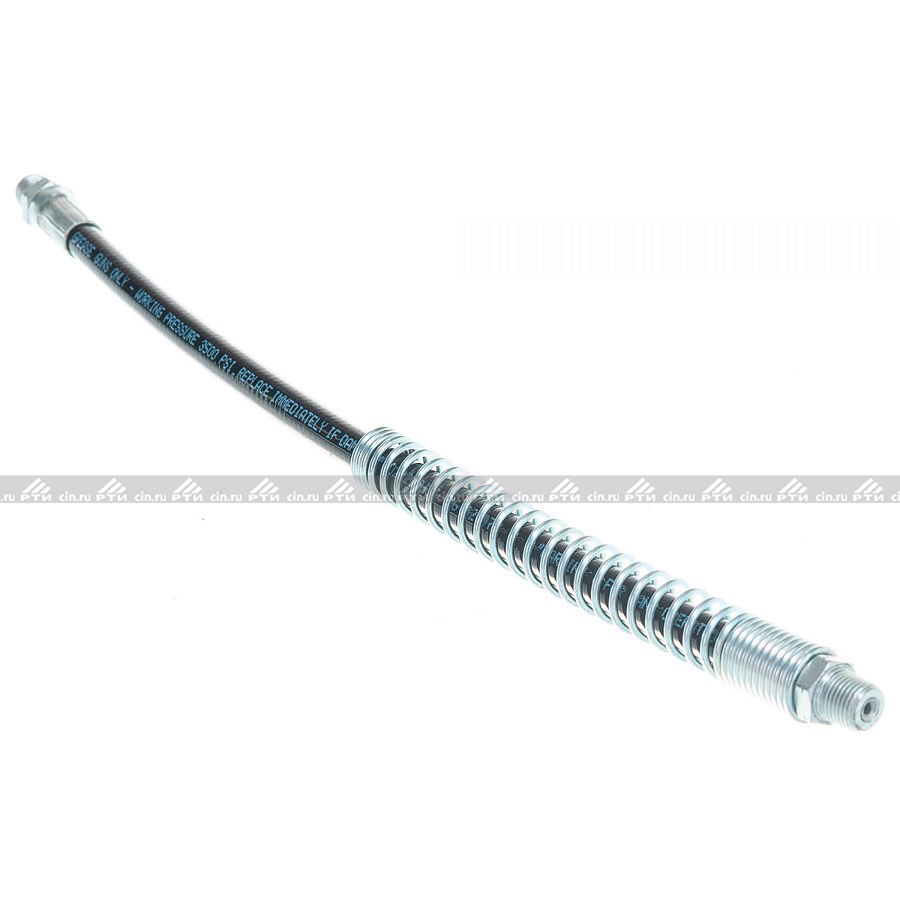 Сменный шланг для смазочных шприцев 300мм с пружиной 240атм GR43660 - GHC-12/SPR/B  GROZ