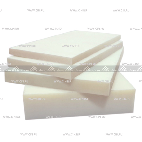 Капролон ПА-6 листовой 20 мм (1000*1000 мм), вес ~ 25 кг, высший сорт