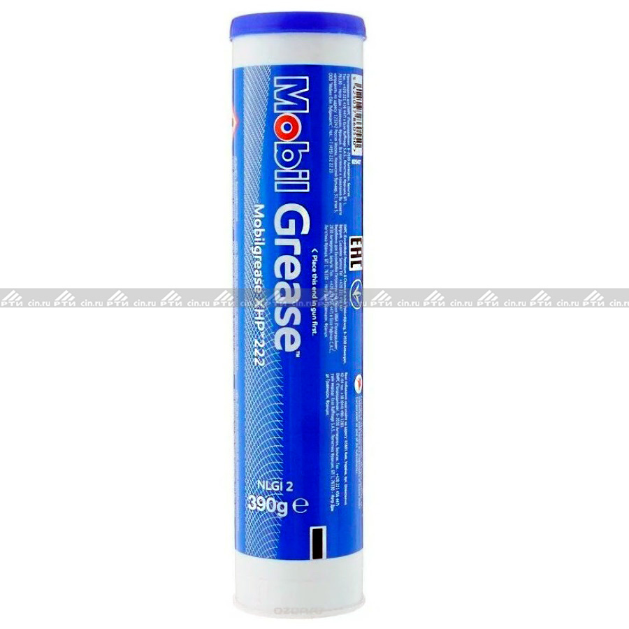 Смазка для ступиц подшипников MOBIL Mobilgrease XHP 222 (синяя) в тубе 400гр Смазка для ступиц подшипников MOBIL Mobilgrease XHP 222 (синяя) в тубе 400гр