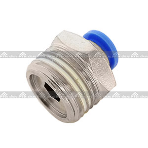 Фитинг для пластиковых трубок 1/2", ø 8 мм с наружной резьбой прямой Rock Force RF-SPC08-04 от магазина ЦИН