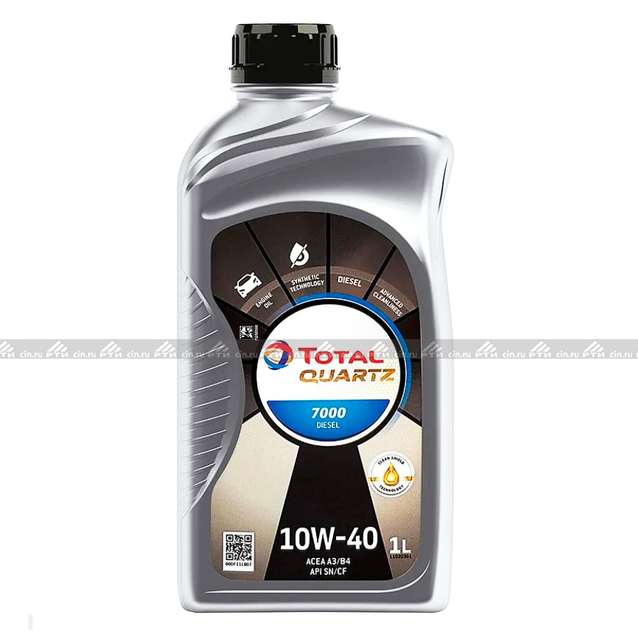 Масло моторное TOTAL Quartz 7000 10W40 Diesel п/с 1л Масло моторное TOTAL Quartz 7000 10W40 Diesel п/с 1л