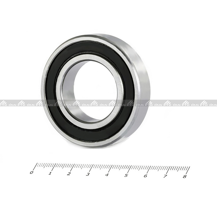 Подшипник шариковый радиальный однорядный 6206 2RS (ГОСТ 180206)_