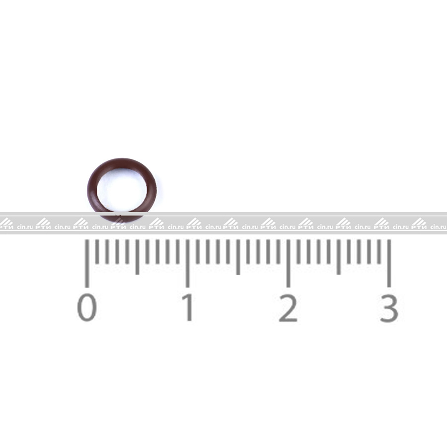 Кольцо уплотнительное 005-007-1,4 FPM (FKM)