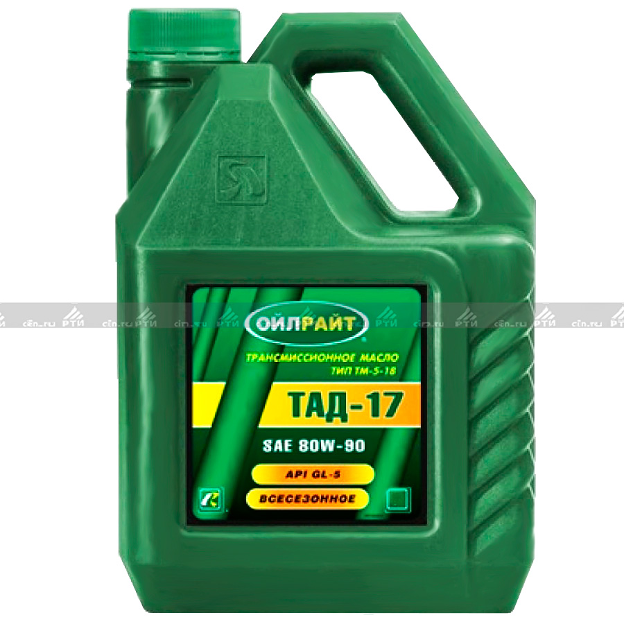 Масло трансмиссионное OIL RIGHT ТАД-17 (ТМ-5-18) GL-5 3л Масло трансмиссионное OIL RIGHT ТАД-17 (ТМ-5-18) GL-5 3л